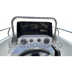 BestBoats New Star 500 Barca cu Consola Centrala Open 5.0 m pescuit  si agrement de fibra cu motor nescufundabila autodrenanta
