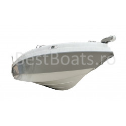 BestBoats New Star 500 Barca cu Consola Centrala Open 5.0 m pescuit  si agrement de fibra cu motor nescufundabila autodrenanta