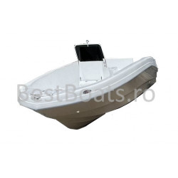 BestBoats New Star 500 Barca cu Consola Centrala Open 5.0 m pescuit  si agrement de fibra cu motor nescufundabila autodrenanta