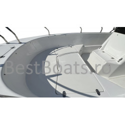 BestBoats New Star 500 Barca cu Consola Centrala Open 5.0 m pescuit  si agrement de fibra cu motor nescufundabila autodrenanta