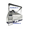 BestBoats New Star 500 Barca cu Consola Centrala Open 5.0 m de pescuit  si agrement de fibra cu motor nescufundabila autodrena