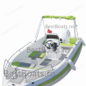 BestBoats Star 460 XL Barca Open 4.60 m de pescuit si agrement de fibra cu motor nescufundabila autodrenanta cu chila Step Keel
