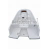 BestBoats Star 460 XL Barca Open 4.60 m de pescuit de fibra cu motor nescufundabila autodrenanta cu chila Step Keel