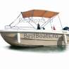 BestBoats Star 460 XL Barca Open 4.60 m de pescuit de fibra cu motor nescufundabila autodrenanta cu chila Step Keel Best Boats