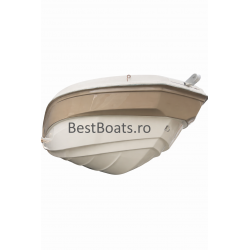 BestBoats Star 460 XL Barca Open 4.60 m de pescuit si agrement de fibra cu motor nescufundabila autodrenanta cu chila Step Keel
