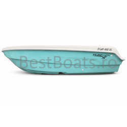 BestBoats Star 460 XL Barca Open 4.60 m de pescuit de fibra cu motor nescufundabila autodrenanta cu chila Step Keel