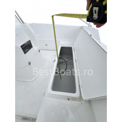BestBoats Star 460 XL Barca Open 4.60 m de pescuit de fibra cu motor nescufundabila autodrenanta cu chila Step Keel