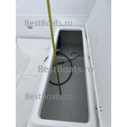 BestBoats Star 460 XL Barca Open 4.60 m de pescuit de fibra cu motor nescufundabila autodrenanta cu chila Step Keel