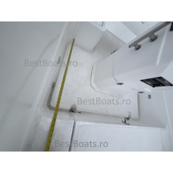 BestBoats Star 460 XL Barca Open 4.60 m de pescuit de fibra cu motor nescufundabila autodrenanta cu chila Step Keel