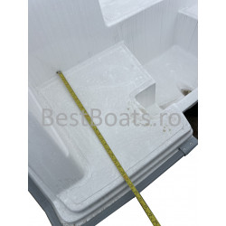 BestBoats Star 460 XL Barca Open 4.60 m de pescuit de fibra cu motor nescufundabila autodrenanta cu chila Step Keel