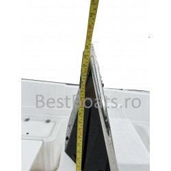 BestBoats Star 460 XL Barca Open 4.60 m de pescuit de fibra cu motor nescufundabila autodrenanta cu chila Step Keel
