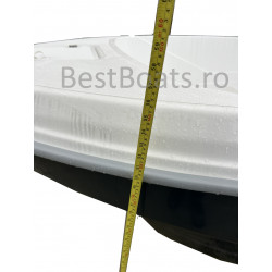 BestBoats Star 460 XL Barca Open 4.60 m de pescuit de fibra cu motor nescufundabila autodrenanta cu chila Step Keel