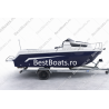 BestBoats CABIN 460 XL LUX Barca CABINATA 4.60 m de pescuit de fibra cu motor cu chila Step Keel Best Boats YILDIZ MARIN