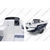 BestBoats CABIN 460 XL LUX Barca CABINATA 4.60 m de pescuit de fibra cu motor cu chila Step Keel Best Boats YILDIZ MARIN