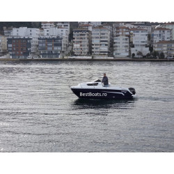 BestBoats CABIN 460 XL LUX Barca CABINATA 4.60 m de pescuit de fibra cu motor cu chila Step Keel Best Boats YILDIZ MARIN