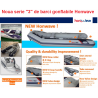 Set Promo Barca Gonflabila T30-AE3 HONDA Honwave Best Boats + Motor Honda BF 5DH SHU